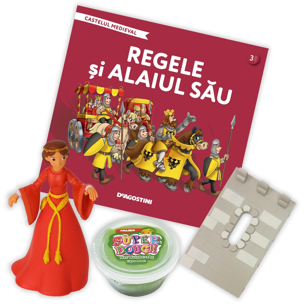 Castelul Medieval Nr. 03 - Regele si alaiul sau, DeAgostini, 3 ani+ [1]