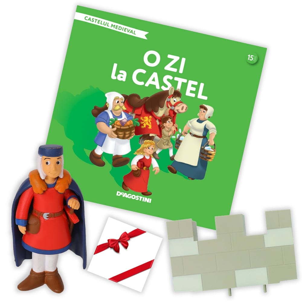 Castelul Medieval Nr. 15 - O zi la castel, DeAgostini, 3 ani+ [1]
