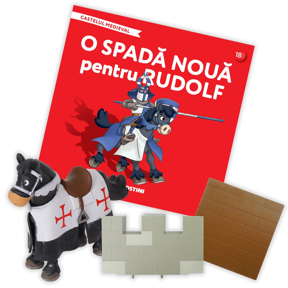 Castelul Medieval Nr. 18 - O spada noua pentru Rudolf, DeAgostini, 3 ani+ [1]