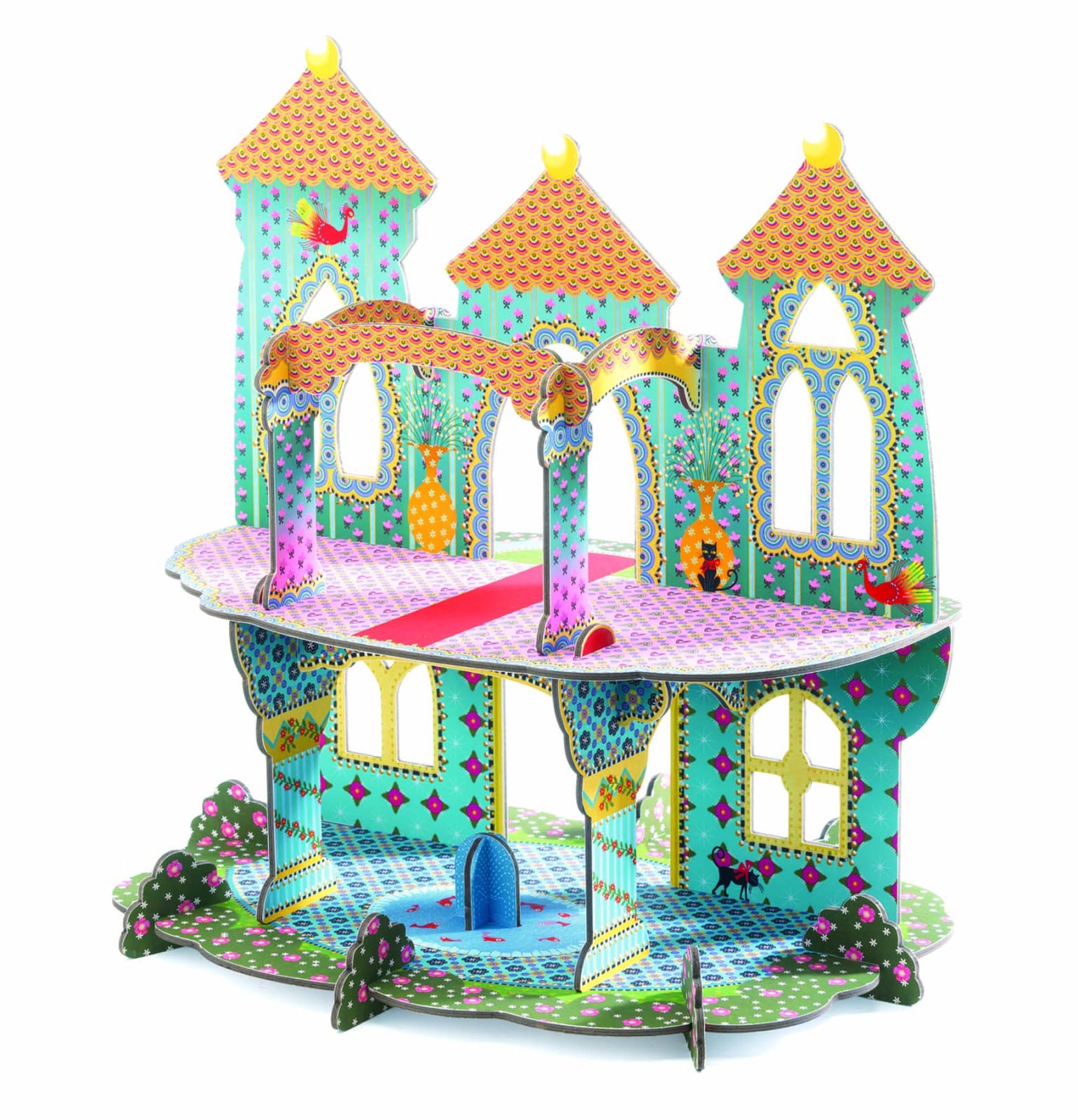 Castelul vrajit Djeco macheta 3D, 2-3 ani + [2]