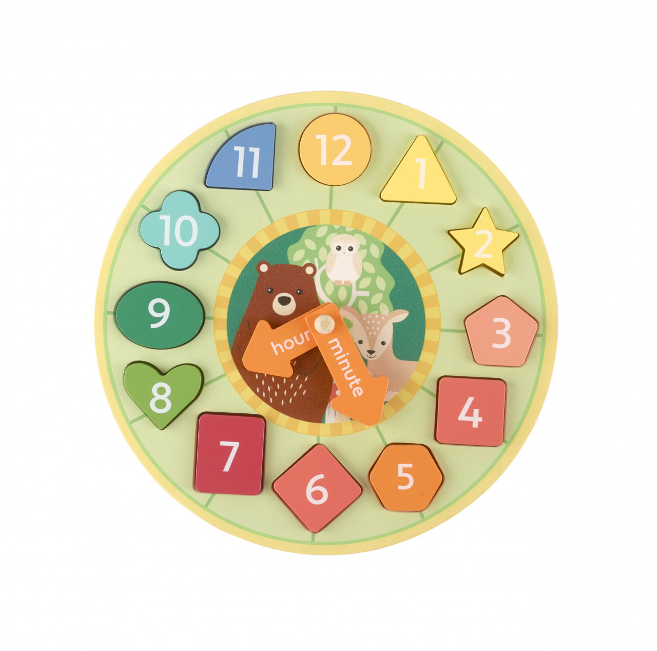 Ceasuri copii - Ceas sortator, Orange Tree Toys, 2 ani +