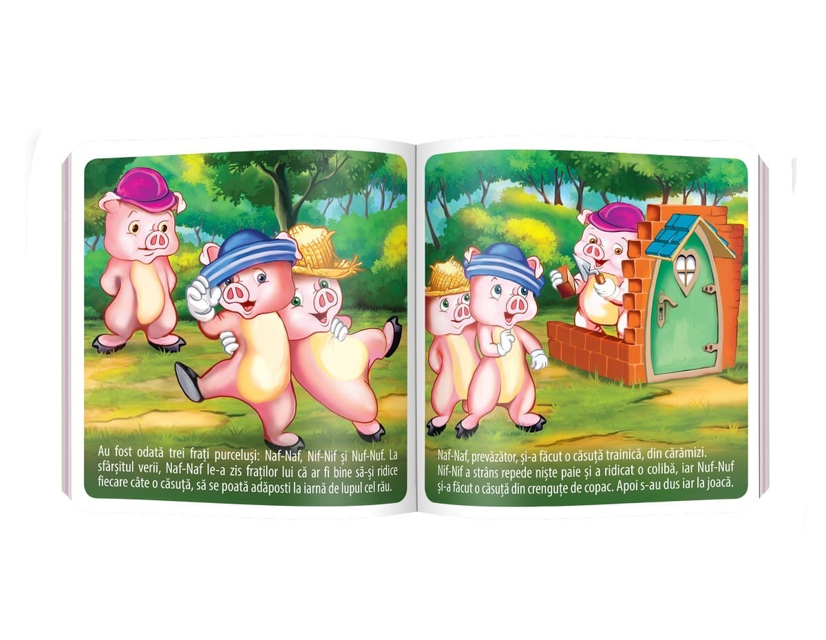 Cei trei purceluși, Editura Gama, 1-2 ani + [2]