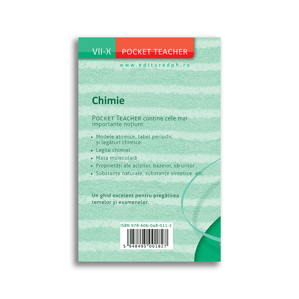 Chimie - Ghid pentru clasele VII-X (Pocket Teacher), DPH, 12 ani + [2]