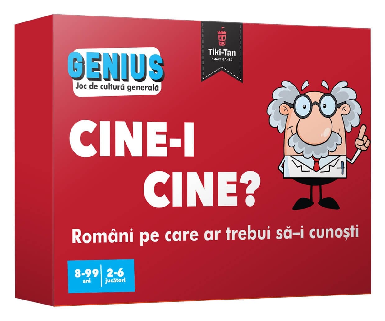 Joc educativ Cine-i cine? Romani pe care ar trebui sa-i cunosti, Editura Gama, 8-9 ani + [1]