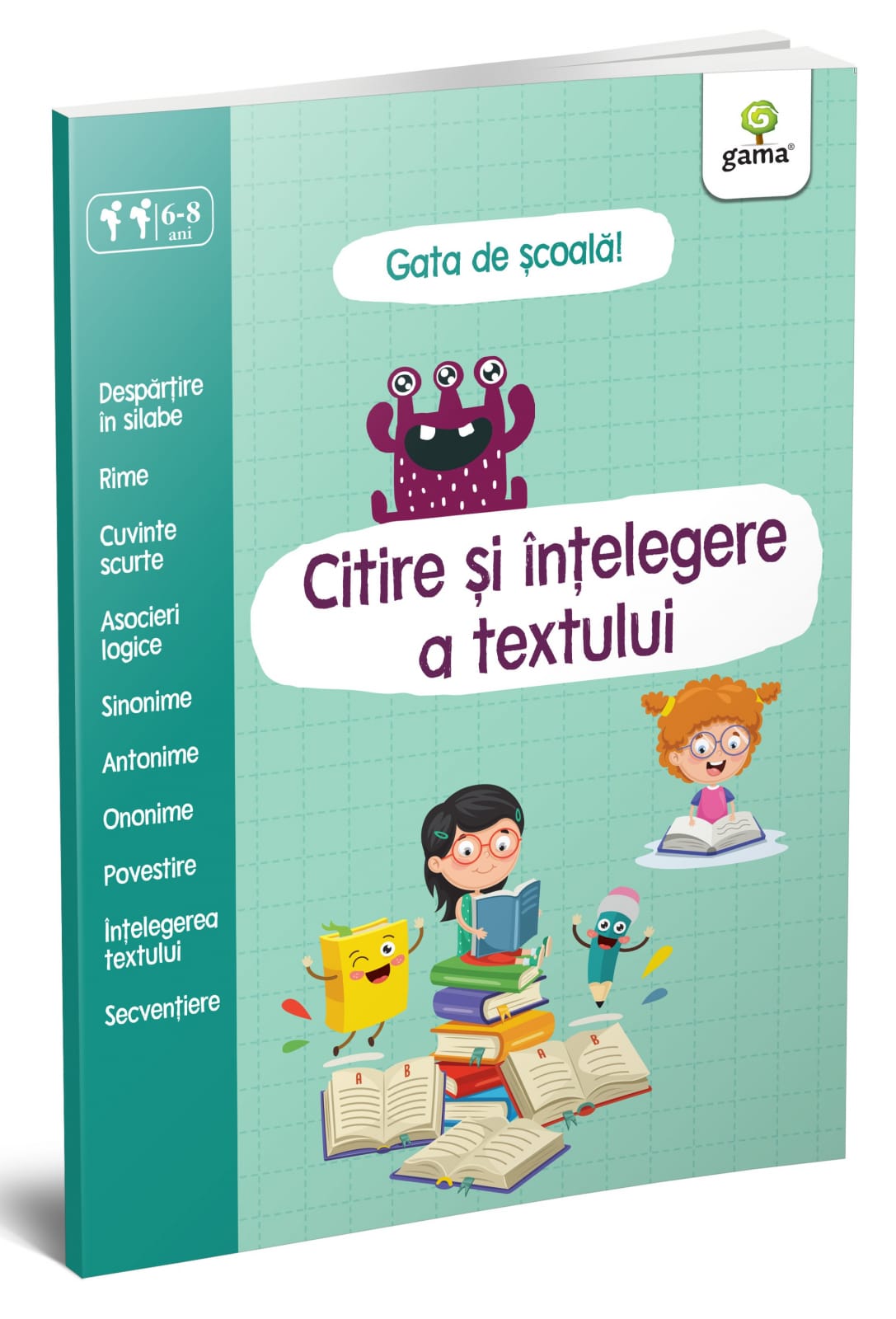 Citire și înțelegere a textului, Editura Gama, 4-5 ani + [1]