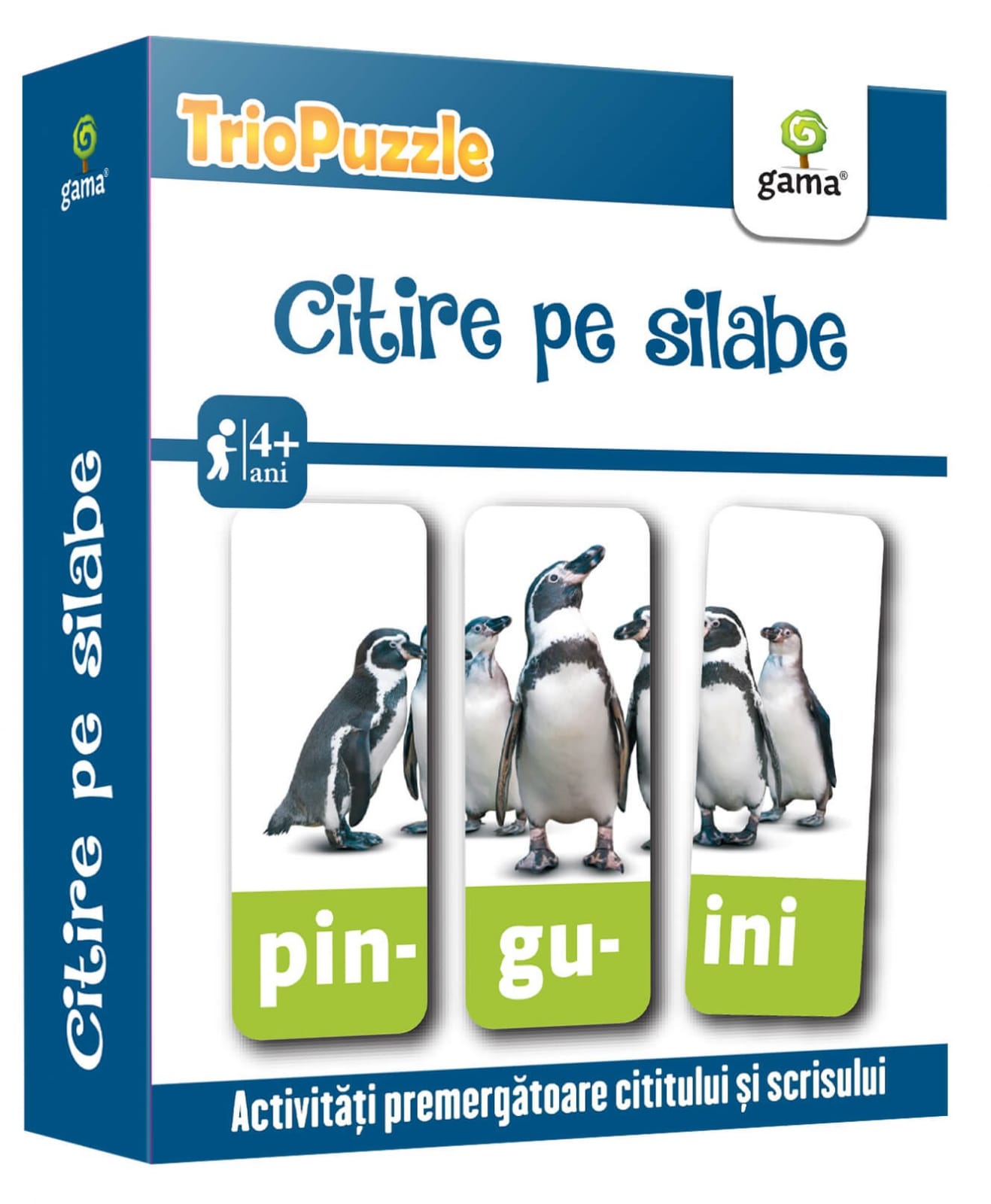 Vârsta - Citire pe silabe, Editura Gama, 4-5 ani +