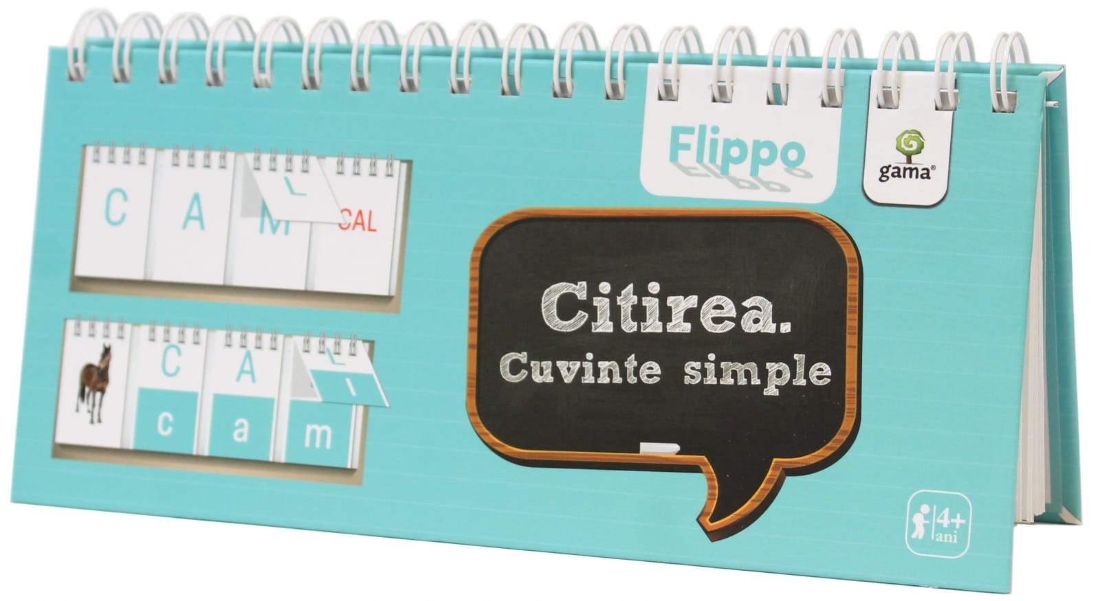 Citirea. Cuvinte simple, Editura Gama, 4-5 ani + [1]