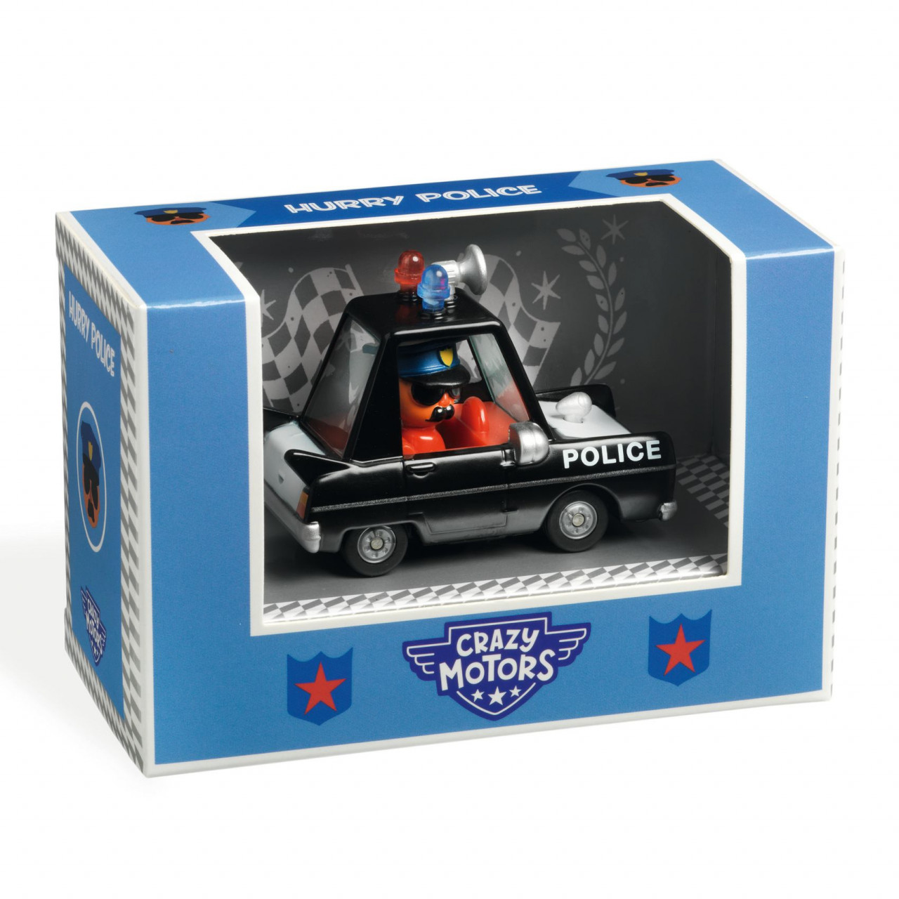 Colectia Crazy Motors Djeco, Masina de politie [1]