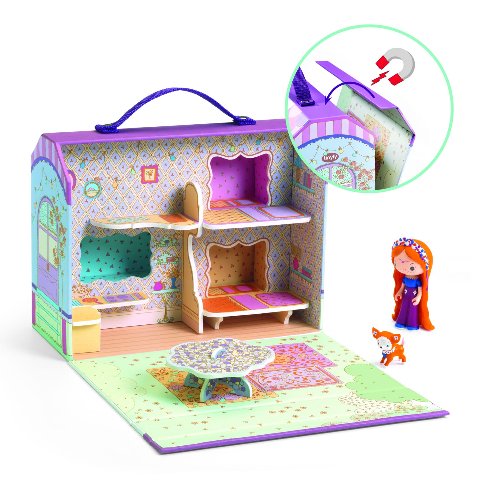 Vârsta - Colectia Djeco Tinyly, Bluchka si Indie, 4-5 ani +