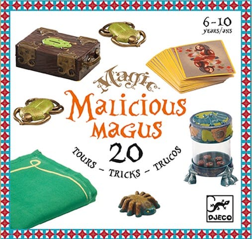 Colectia magica Djeco Malicious Magus, 20 de trucuri de magie, 6-7 ani + [1]
