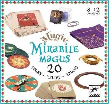 Vârsta - Colectia magica Djeco Mirable Magus, 20 de trucuri de magie, 6-7 ani +