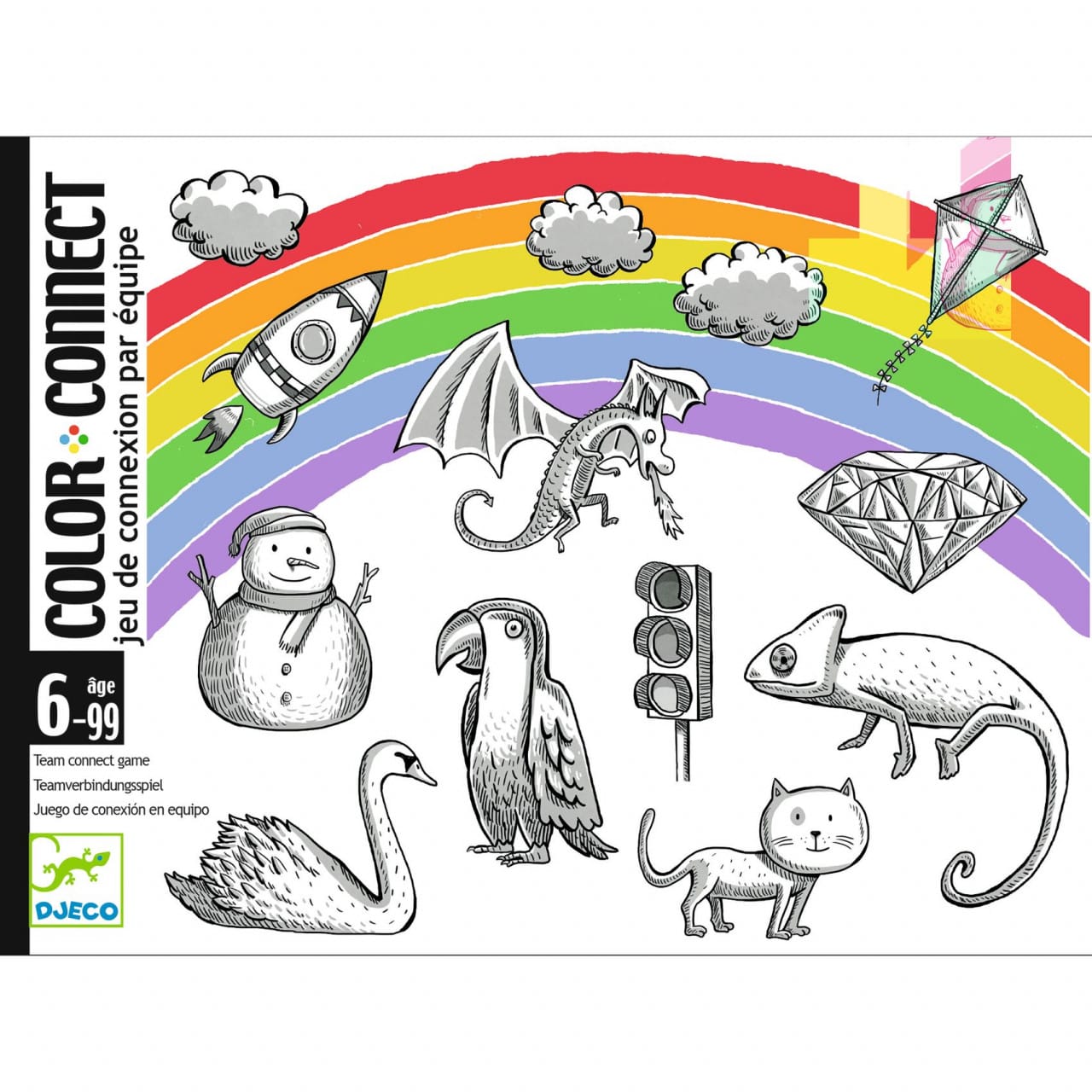 Color connect, Joc de carti Djeco [1]