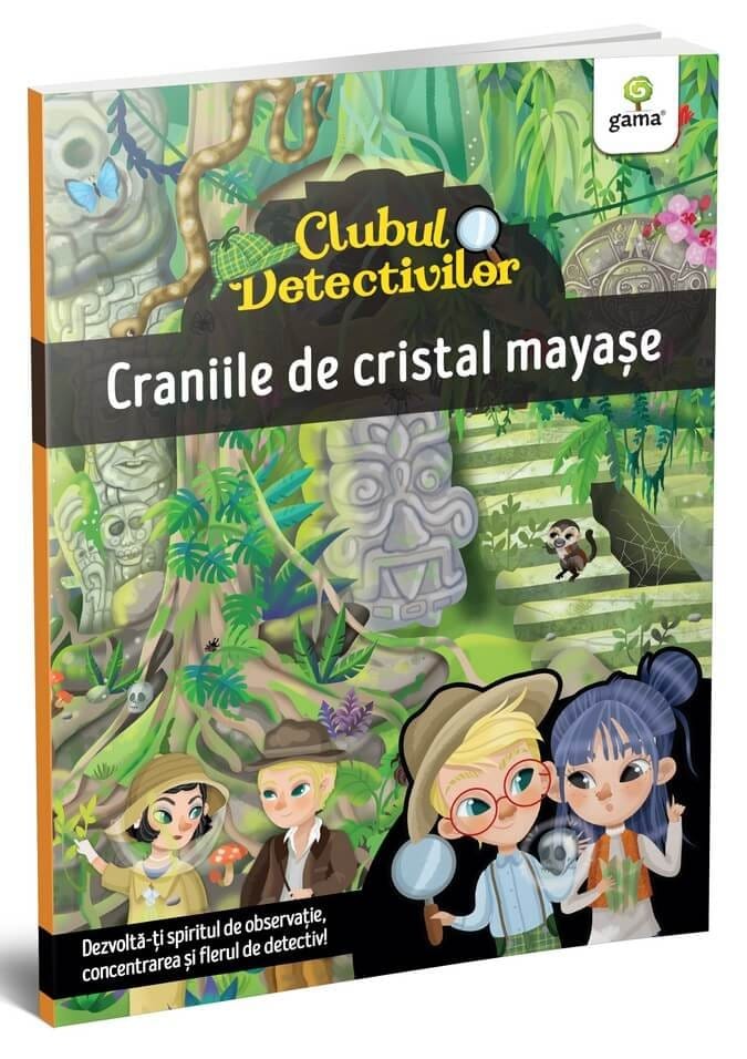 Jucarii copii 4-5 ani - Craniile de cristal mayașe, Editura Gama, 4-5 ani +