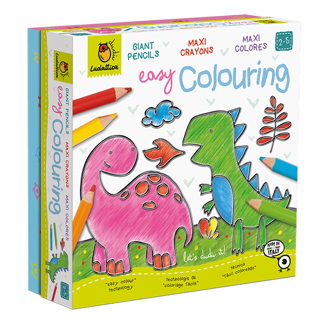Joc creativ Creeaza cu mine- Sa coloram usor, Ludattica 2-5 ani [1]