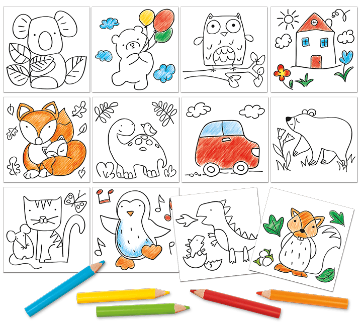 Joc creativ Creeaza cu mine- Sa coloram usor, Ludattica 2-5 ani [2]