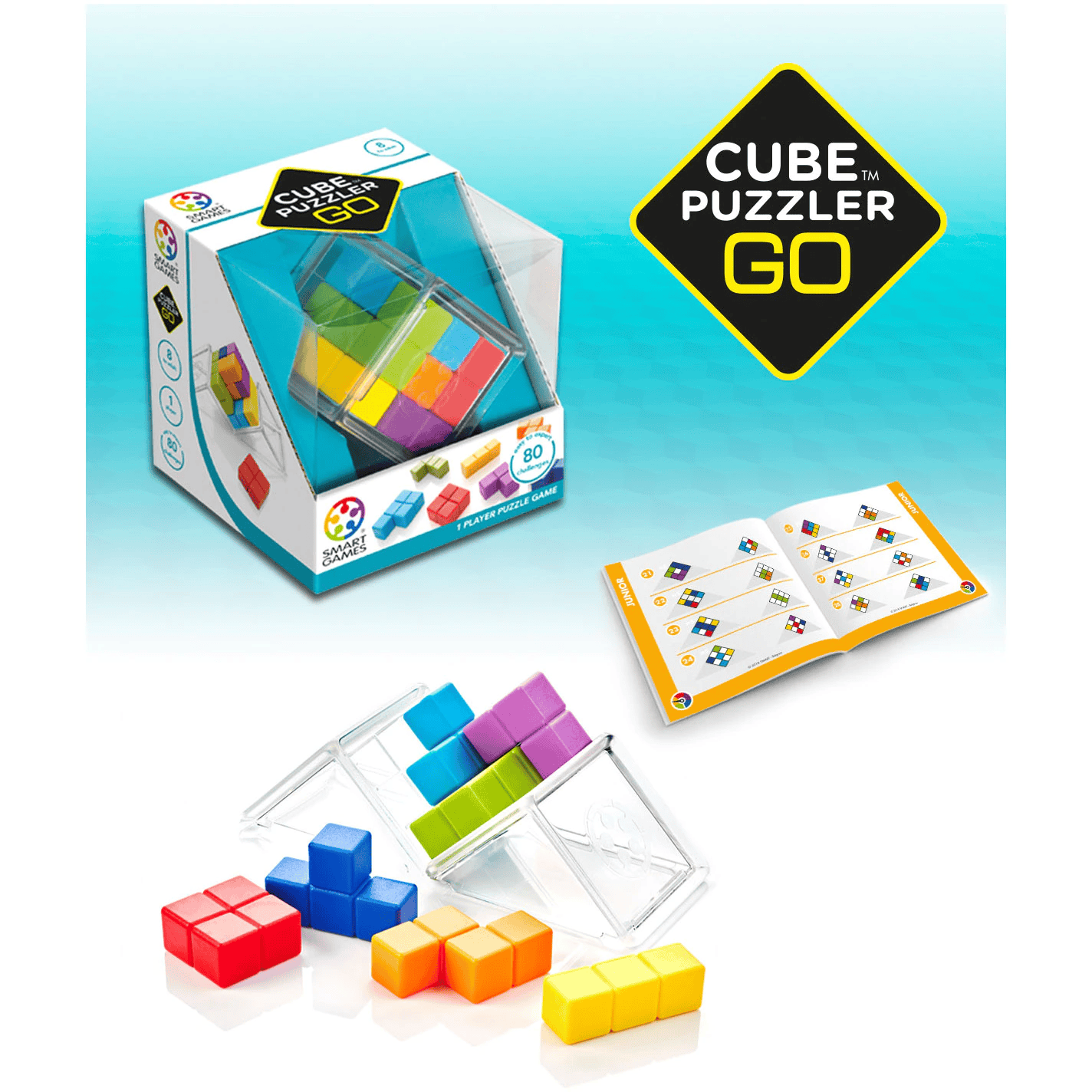 Joc de logica Cube Puzzler Go, Smart Games, +8 ani [4]