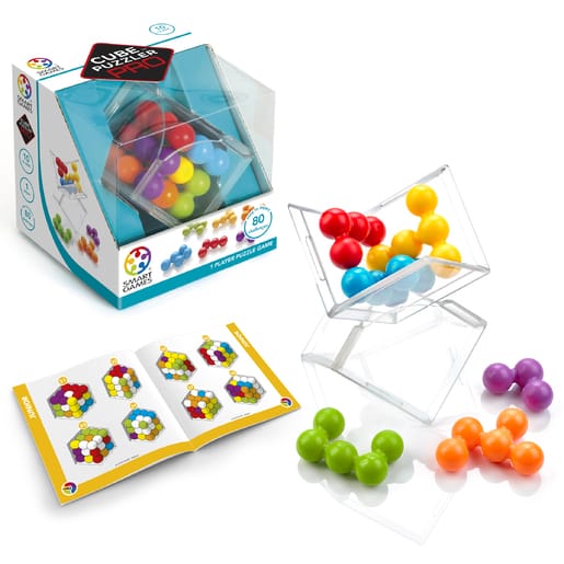 Joc de logica CUBE PUZZLER PRO, Smart Games, +10 ani [2]
