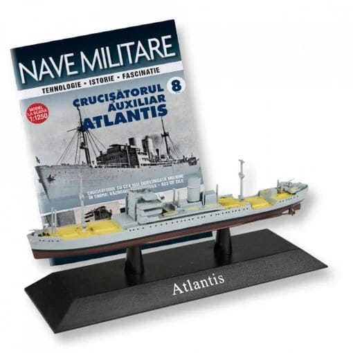 Crucisatorul auxiliar Atlantis - ediția nr. 8 (Nave Militare), DeAgostini, 12 ani + [1]