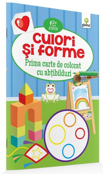 Jucarii copii 2-3 ani - Culori şi forme, Editura Gama, 2-3 ani +
