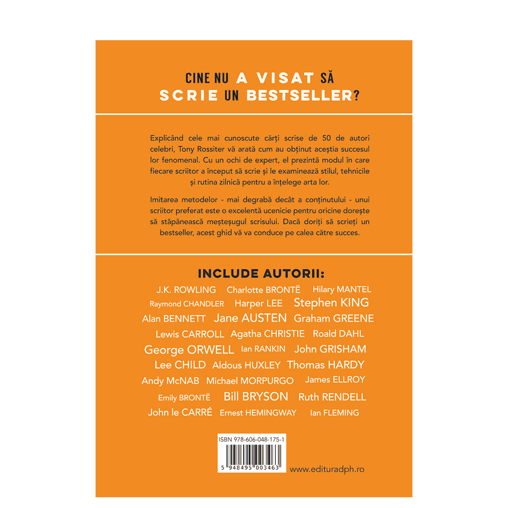 Cum sa scrii ca un autor de bestseller, DPH, 12 ani + [2]