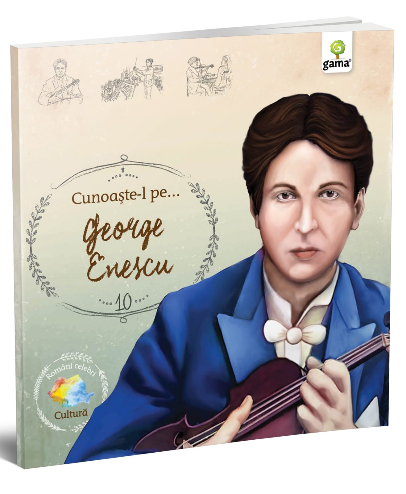 Cunoaşte-l pe... George Enescu, Editura Gama, 6-7 ani + [1]