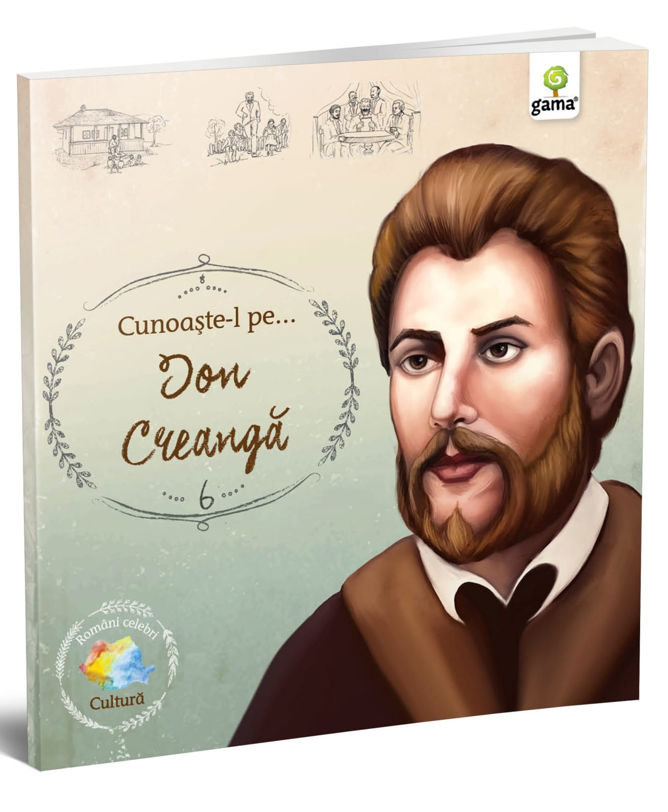 Jucarii baieti - Cunoaşte-l pe... Ion Creangă, Editura Gama, 6-7 ani +