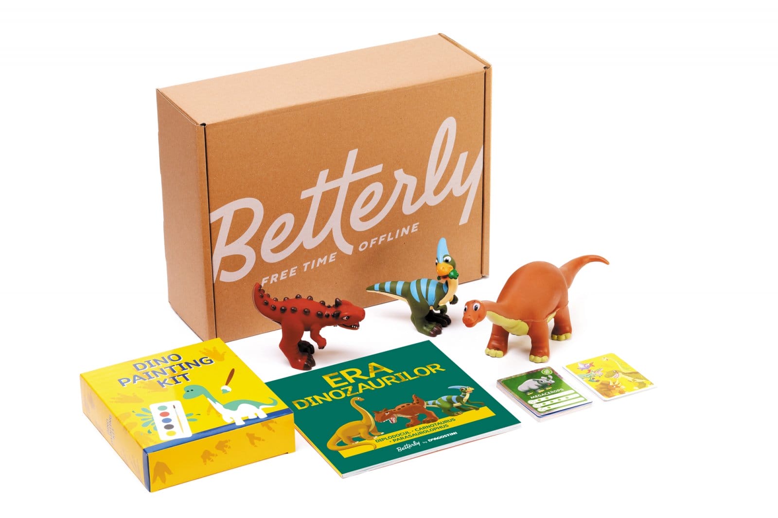 Figurine dinozauri - Cutia Betterly 9, DeAgostini, 4-5 ani +
