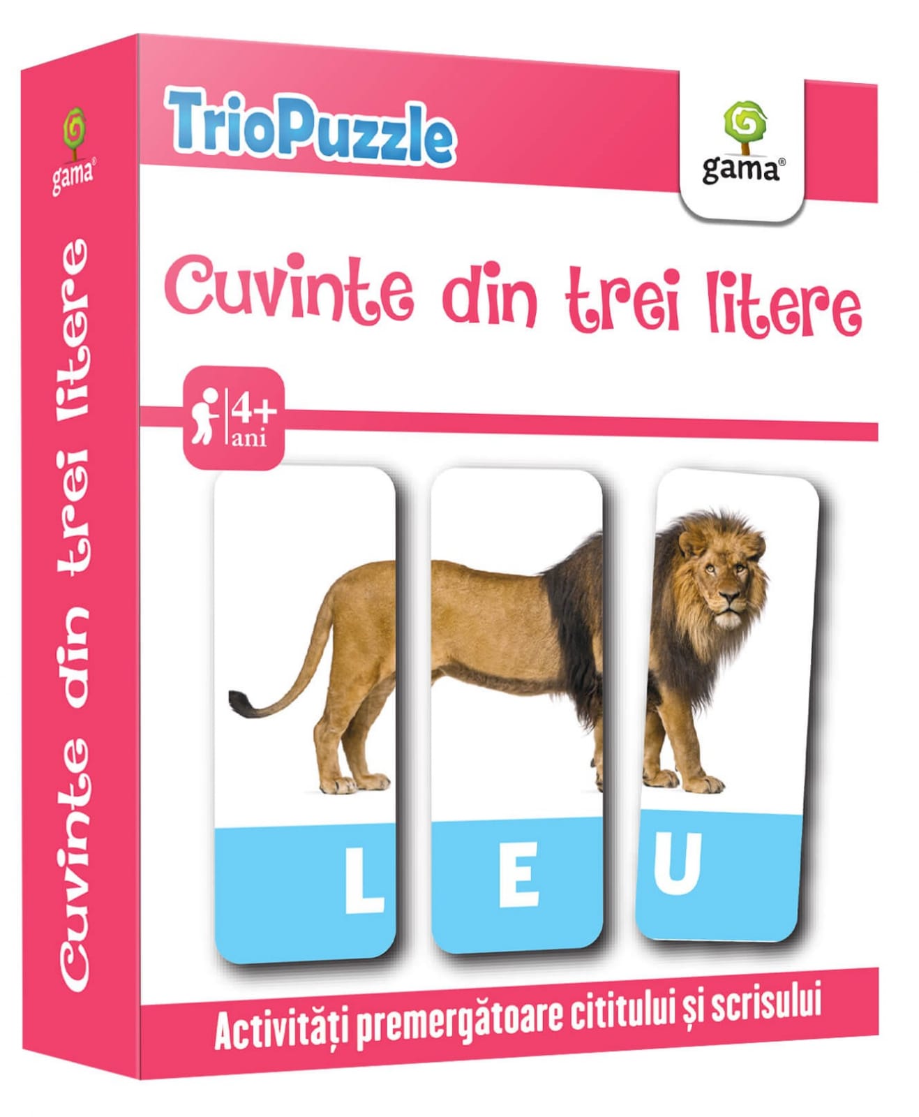 Cuvinte din trei litere, Editura Gama, 4-5 ani + [1]