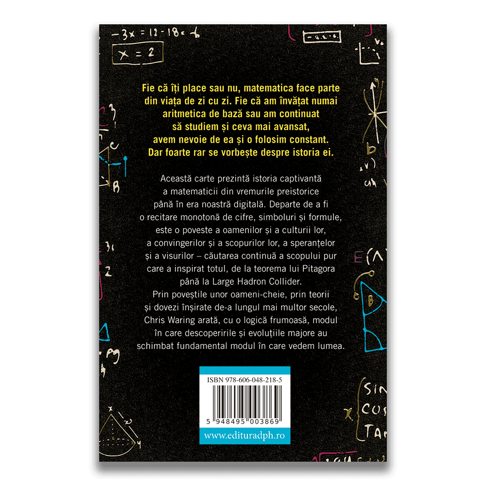 De la 0 la infinit in 26 de secole: Istoria extraordinara a matematicii, DPH, 12 ani + [2]