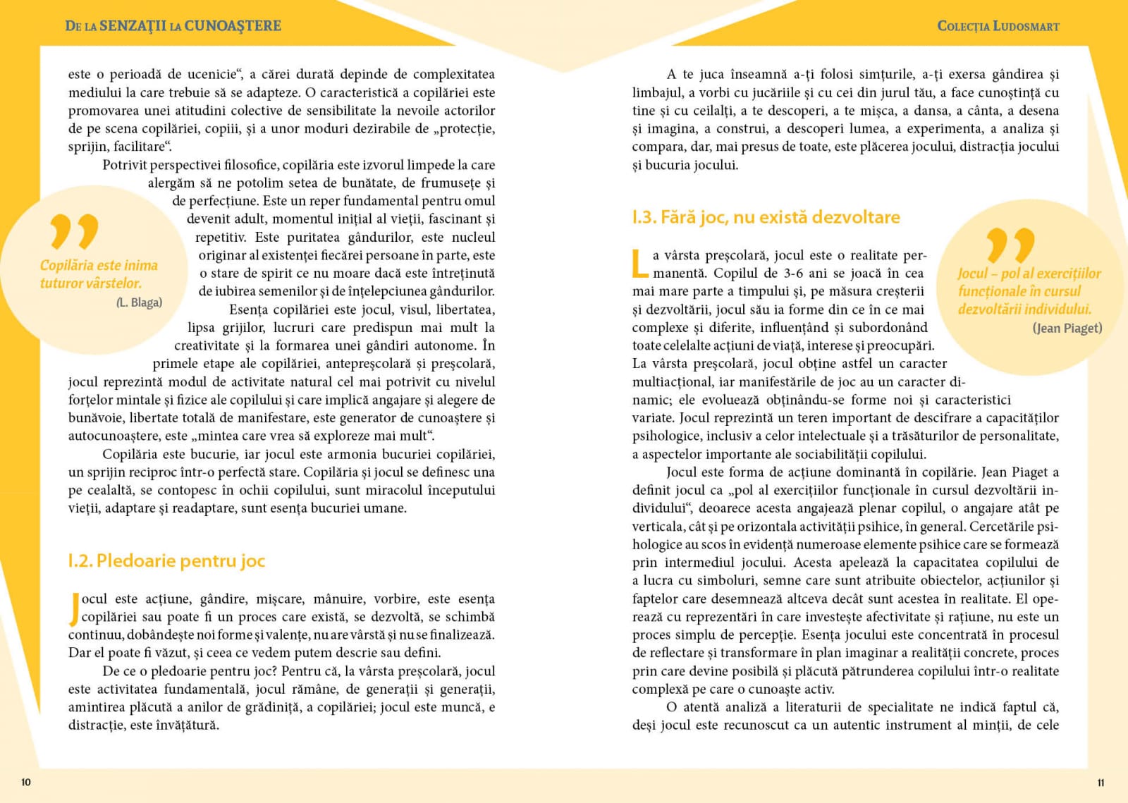 De la senzații la cunoaștere - teorie și jocuri, DPH, 12 ani + [5]