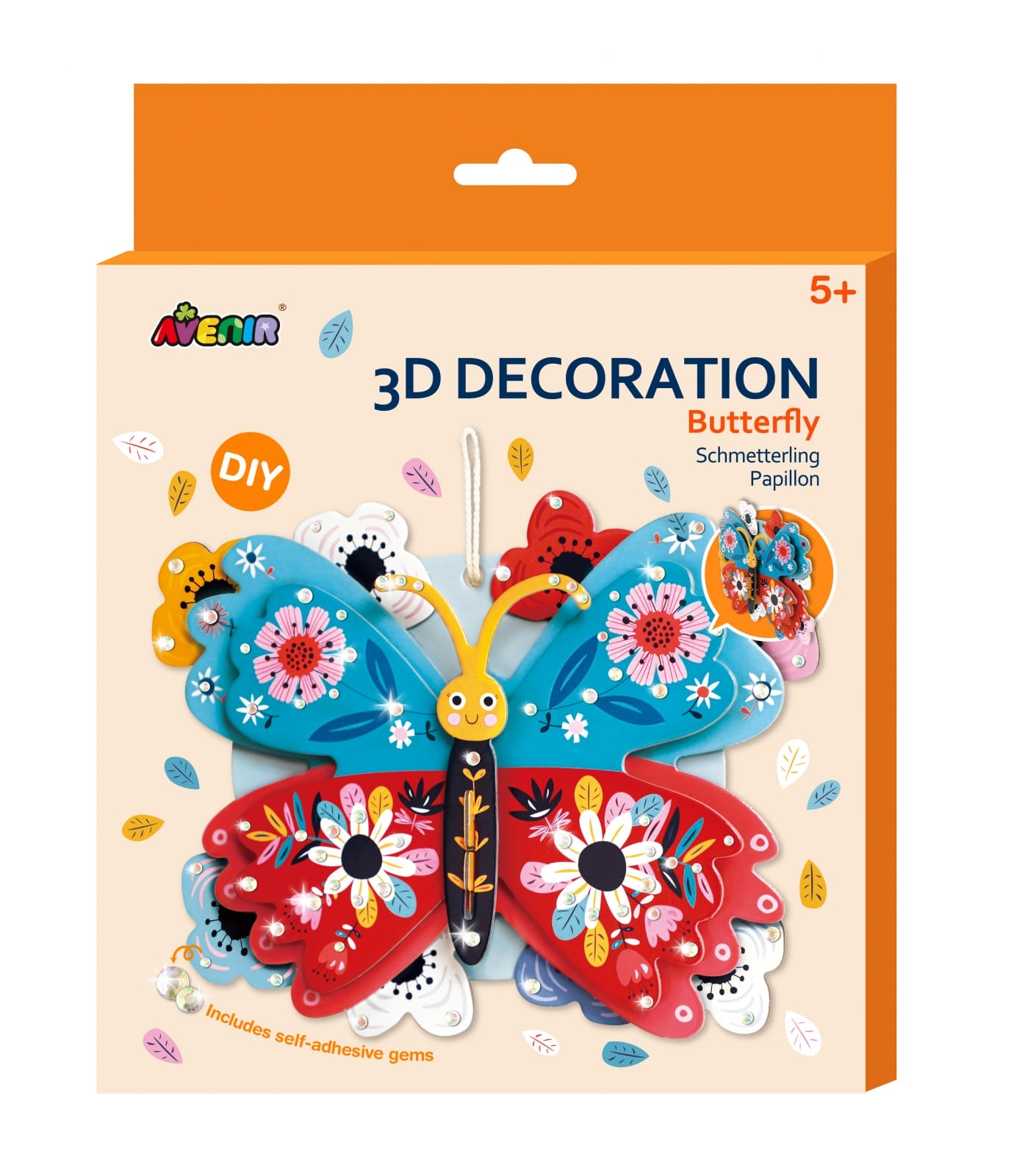 Decoratiune 3D-Fluture, + 3 ani [1]