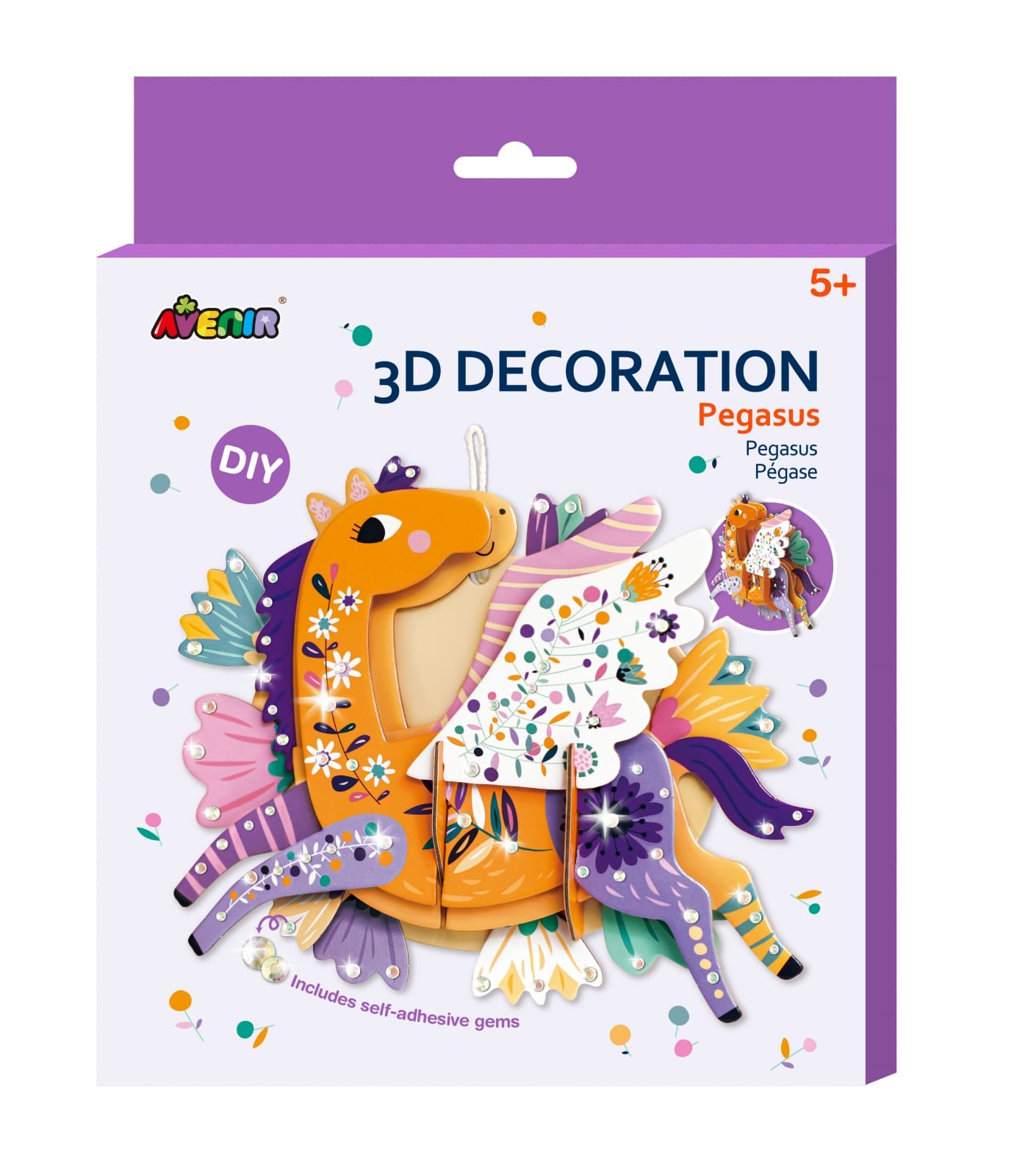 Decoratiune 3D-Pegas, + 3 ani [1]