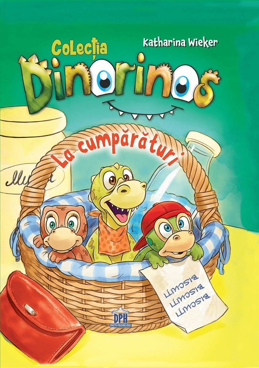 Carti de povesti - Dinorinos: La cumparaturi - Vol. II, DPH, 2-3 ani +