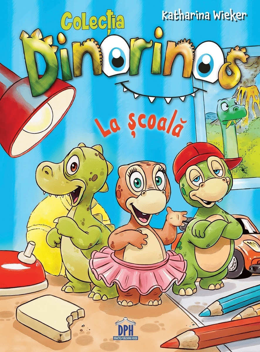 Carti de povesti - Dinorinos: La scoala - Vol. I, DPH, 2-3 ani +