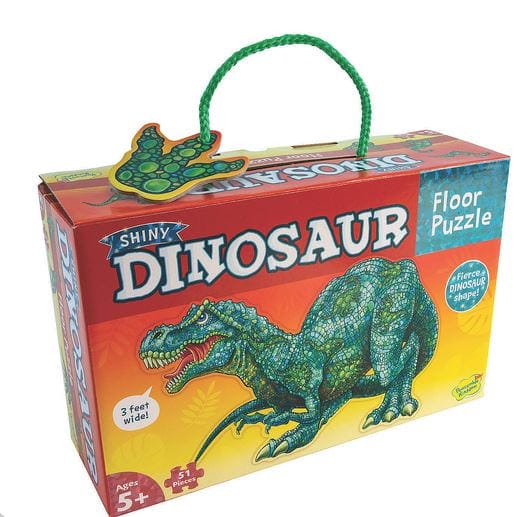 Puzzle de podea în formă de dinozaur, 51 piese, Peaceable Kingdom, +5 ani [1]