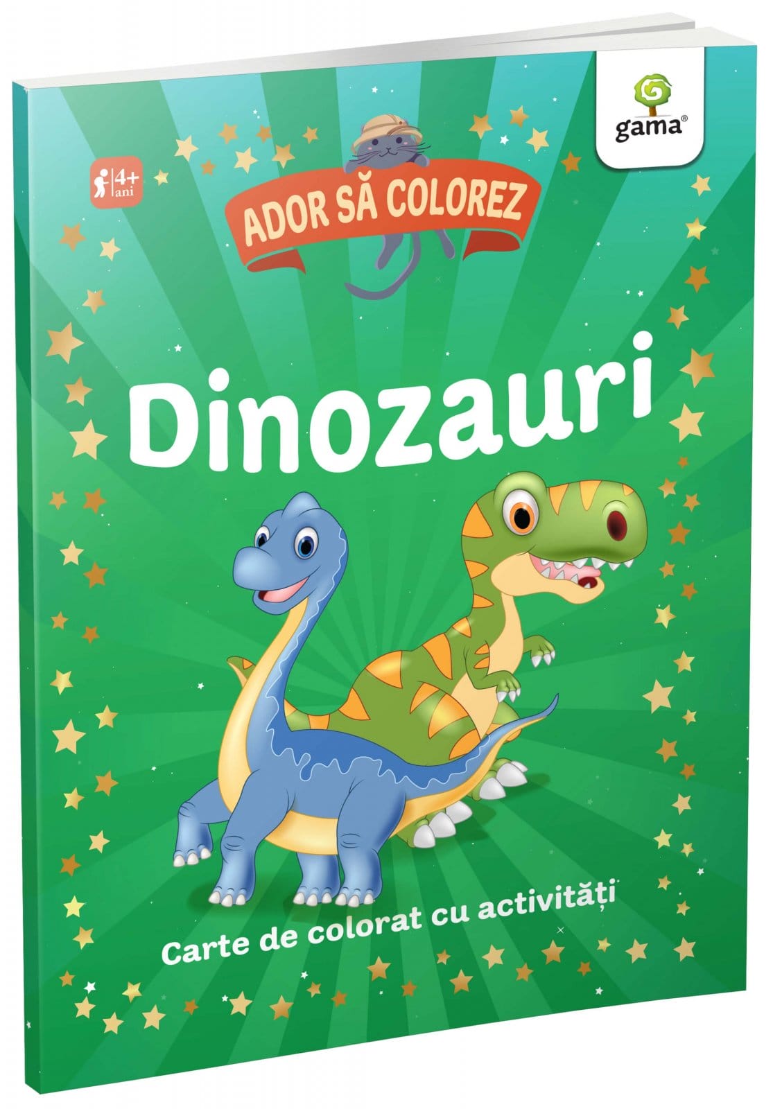 Dinozauri, Editura Gama, 4-5 ani + [1]
