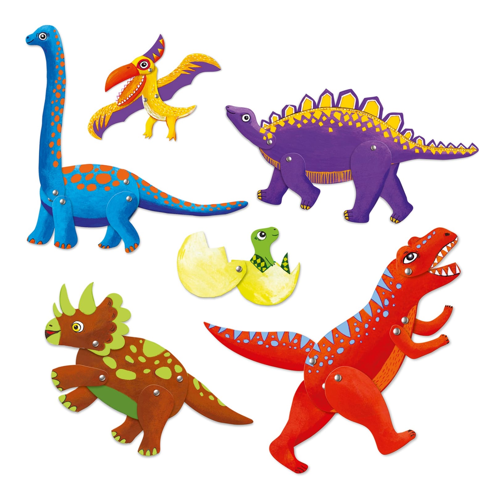 Dinozauri in miscare, Djeco, 6-7 ani + [2]
