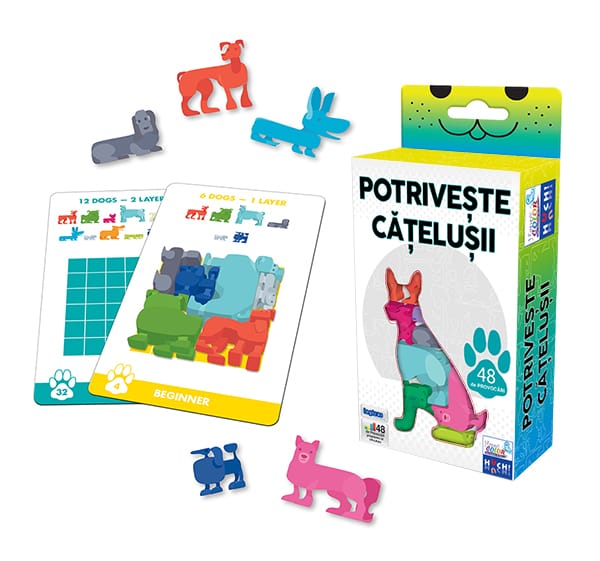 DOG PILE - POTRIVESTE CATELUSII, Huch and friends, 8-9 ani + [2]