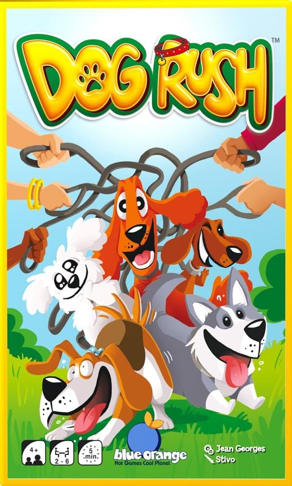 Vârsta - DOG RUSH, Blue Orange, 4-5 ani +