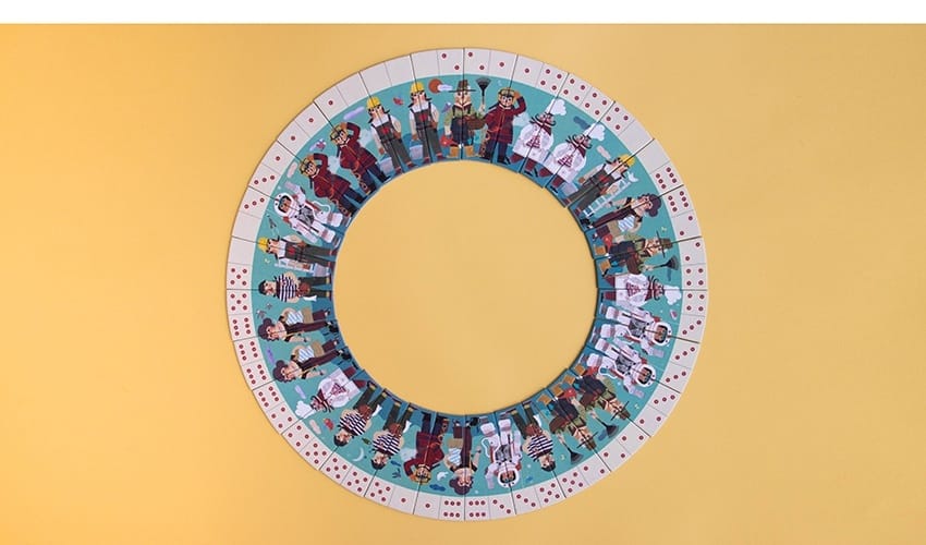 Domino circular Londji Meserii, 2-3 ani + [3]