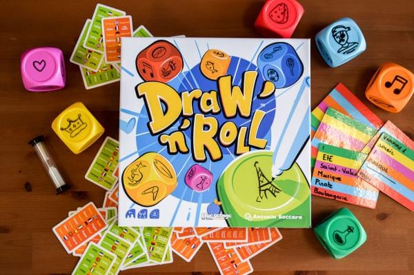DRAW'N ROLL, Blue Orange, 10-11 ani + [8]