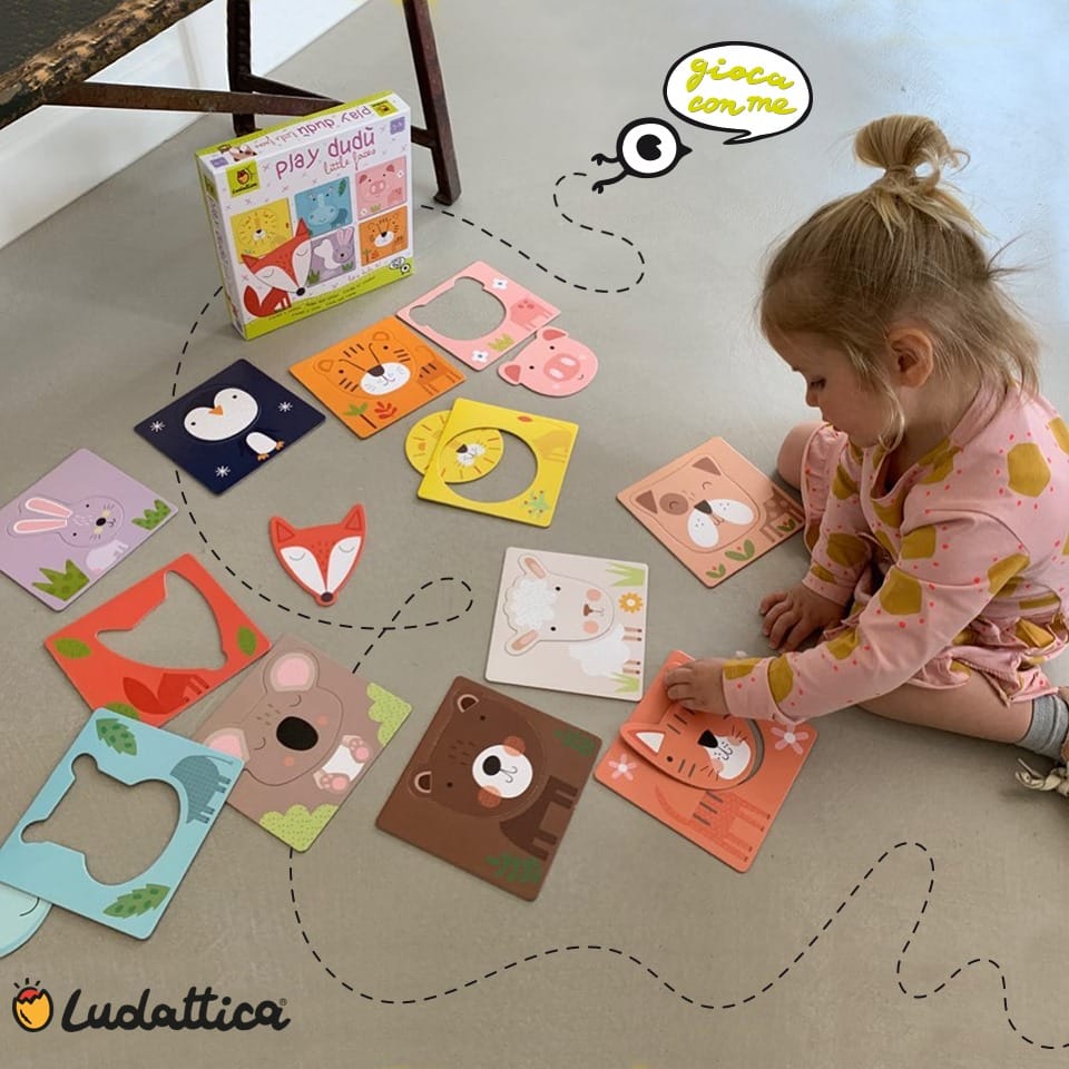 Joc educativ Dudu Fete si culori, Ludattica, 2-3 ani + [3]