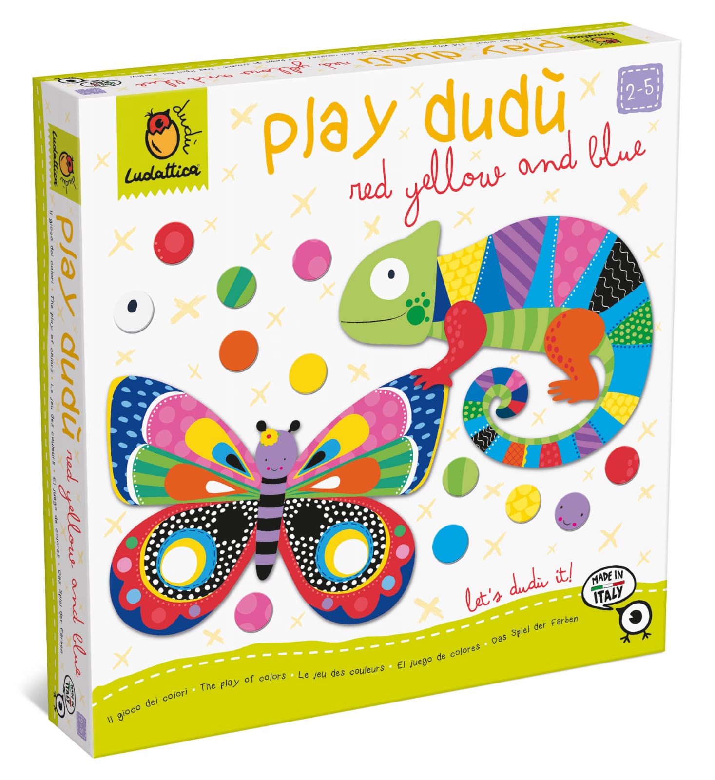 Joc educativ Dudu Primele mele culori, Ludattica, 2-3 ani + [1]
