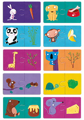 Joc de logica Dudu Logic  Cine ce mănâncă?, Ludattica 2+ ani [2]