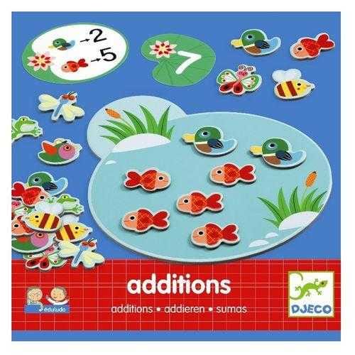 Jucarii copii 2-3 ani - Eduludo Addition Djeco, joc cu calcule, 2-3 ani +