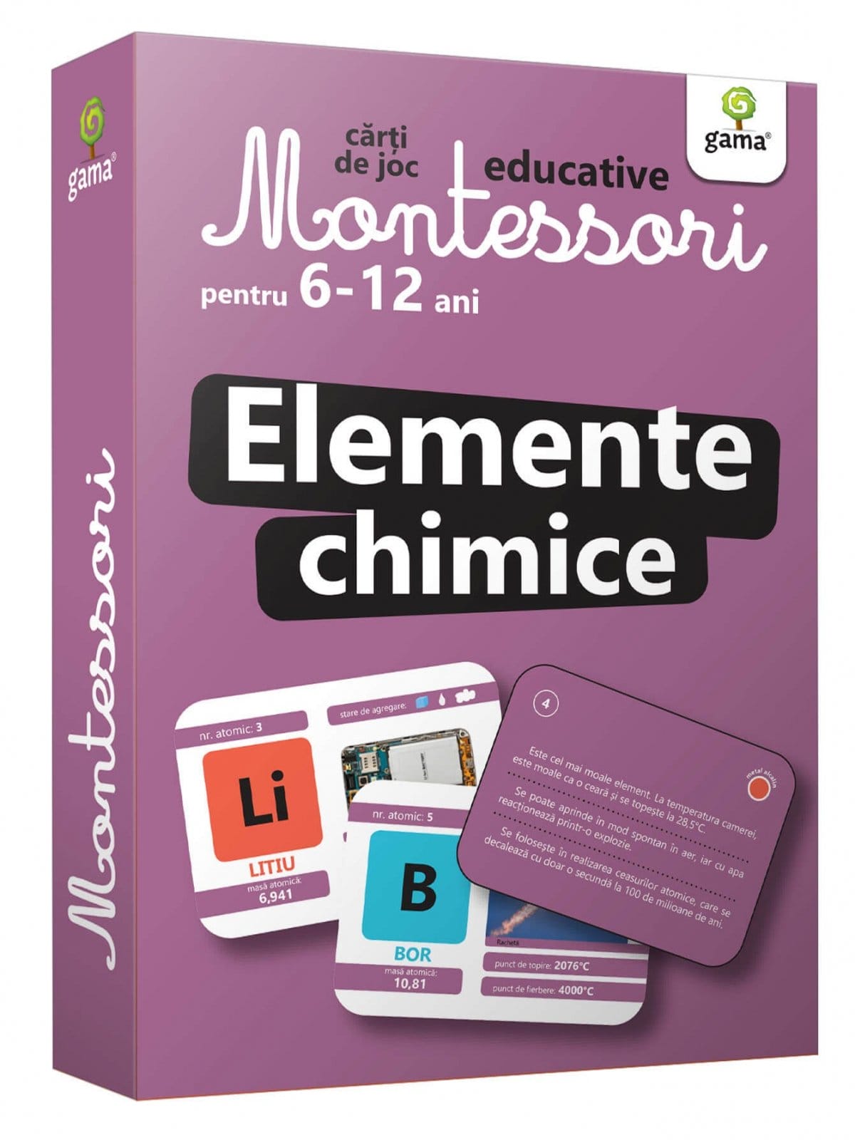 Elemente chimice, Editura Gama, 6-7 ani + [1]