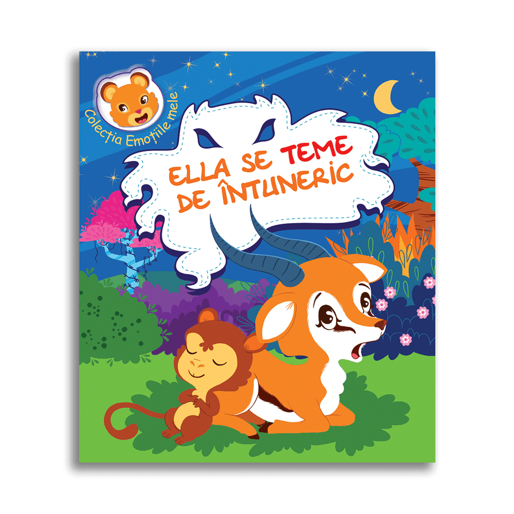 Carti dezvoltare emotionala - Ella se teme de intuneric, DPH, 0-1 ani +