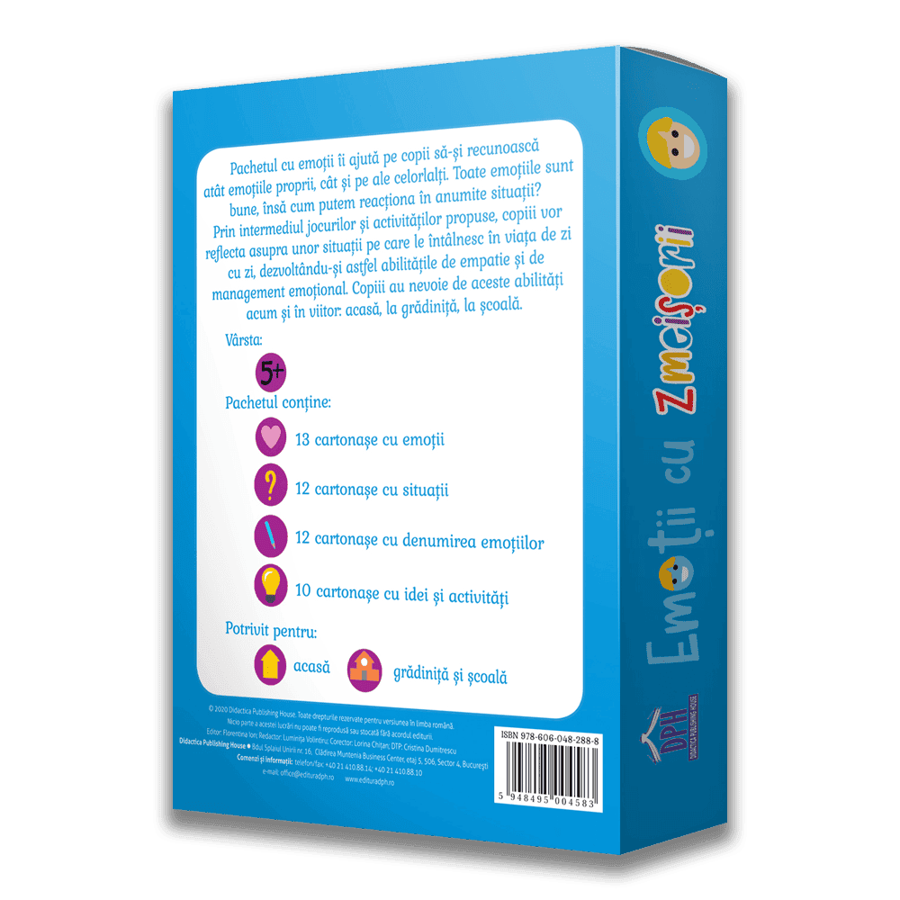 Emotii cu zmeisorii: 50 de jetoane, DPH, 4-5 ani + [2]