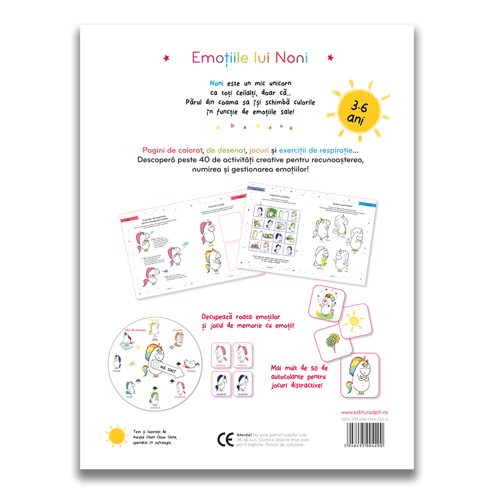 Emotiile lui Noni: Caietul meu de activitati, DPH, 2-3 ani + [2]