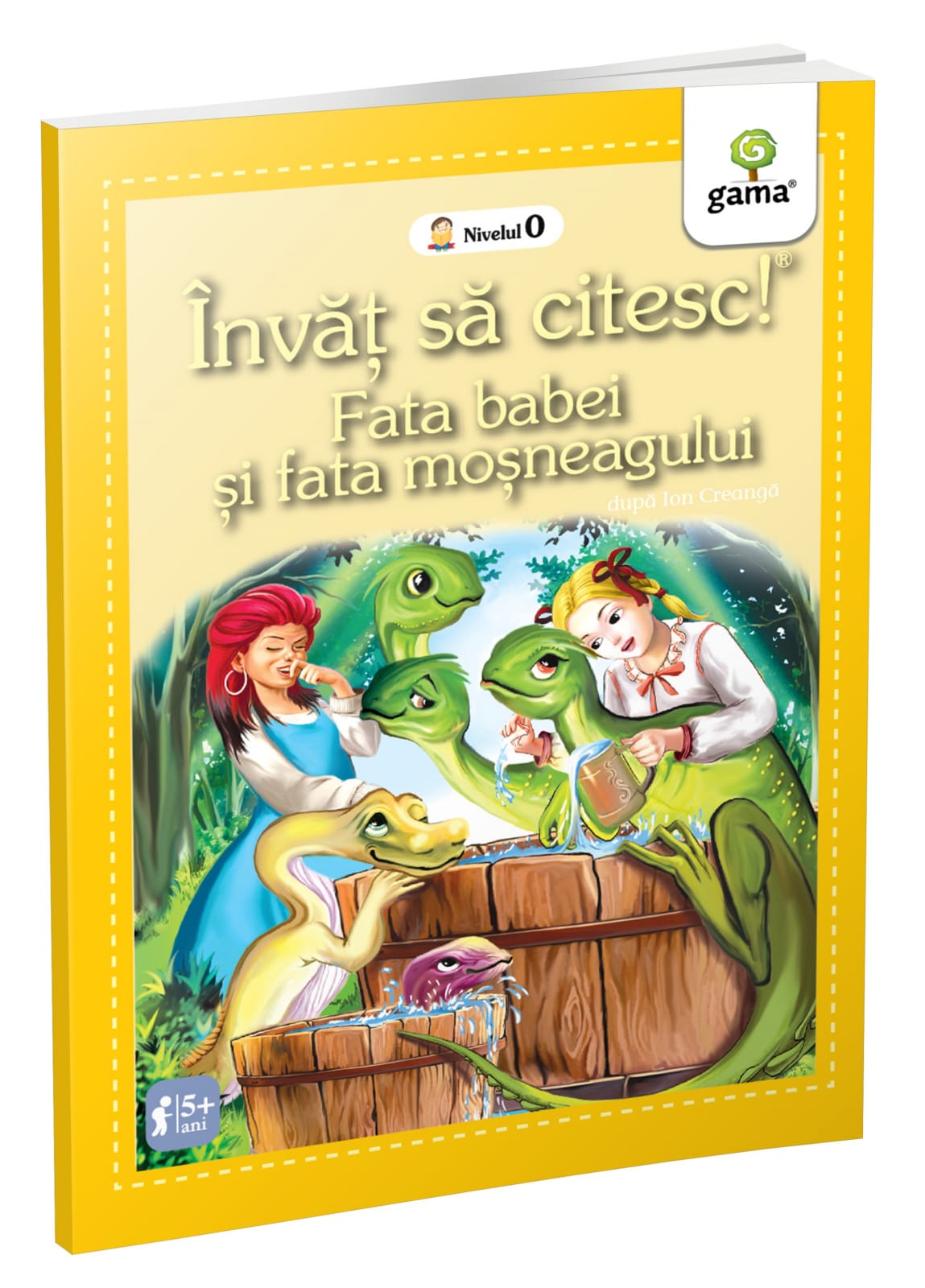 Invat sa citesc, Fata babei și fata moșneagului, Editura Gama, +5 ani [1]